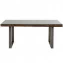 Table Conley pieds acier 180x90cm Kare Design