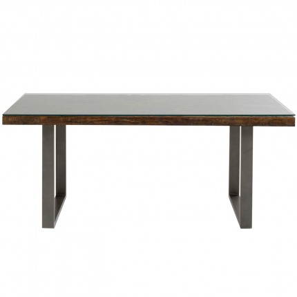 Table Conley 180x90cm pieds acier Kare Design