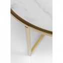 Table basse West Beach laiton Ø80cm Kare Design