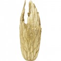 Vase plumes dorées XL 91cm Kare Design