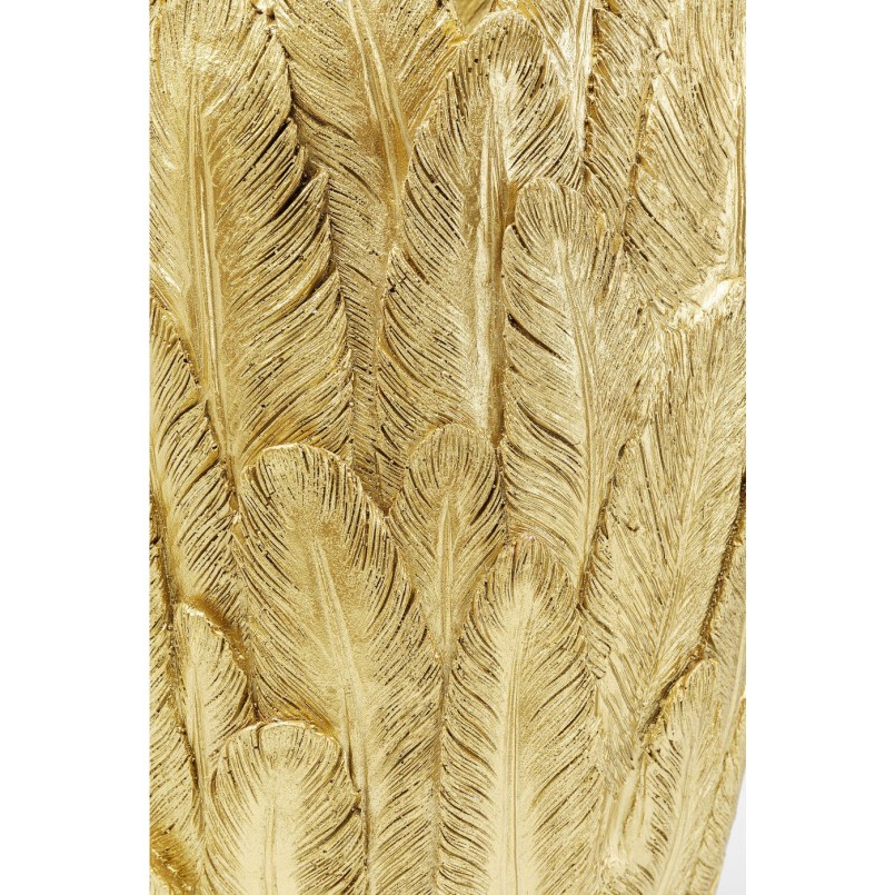Vase Feathers doré 91cm