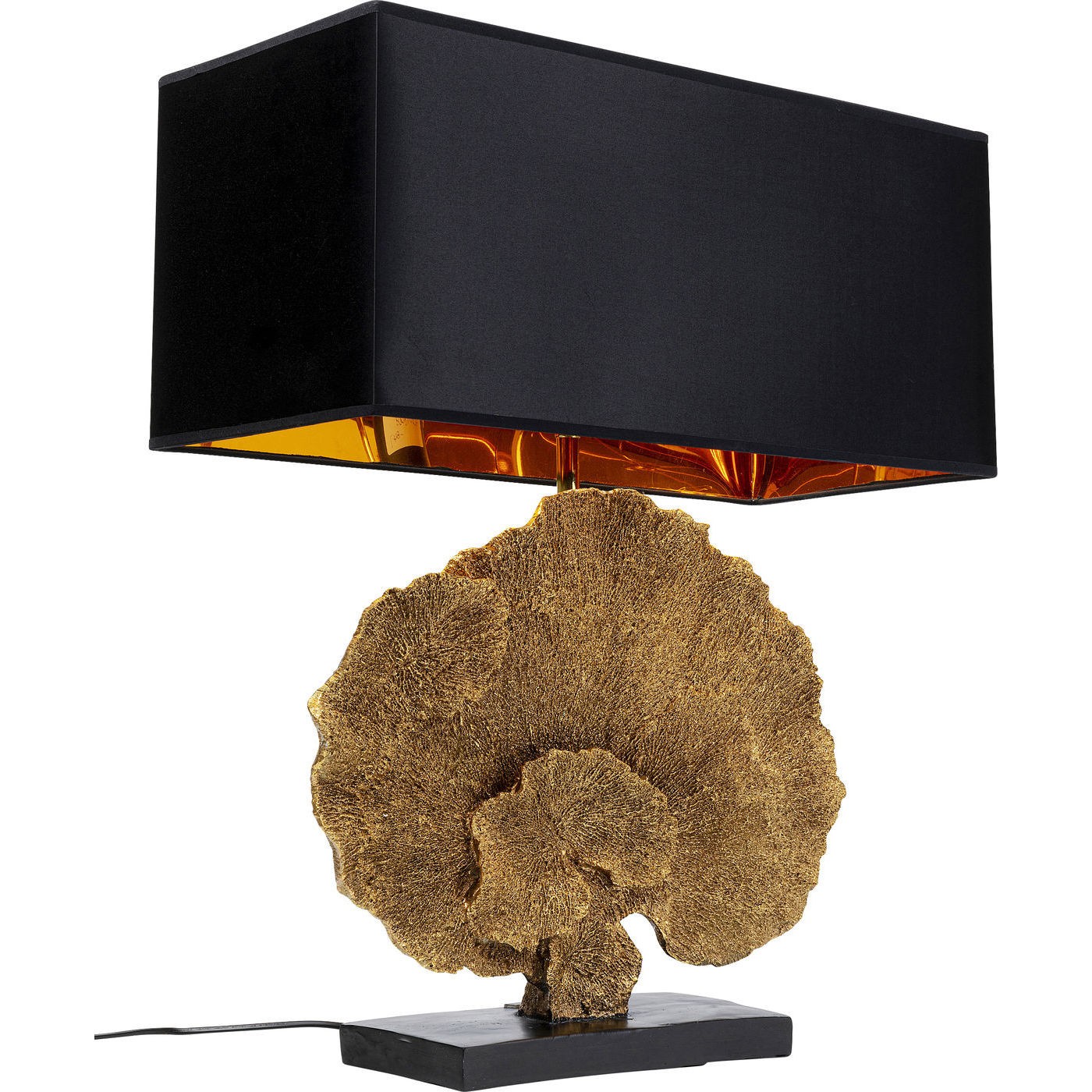 Lampe de table Corail doré Kare Design