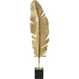 Déco Plume cygne dorée XL 147cm Kare Design