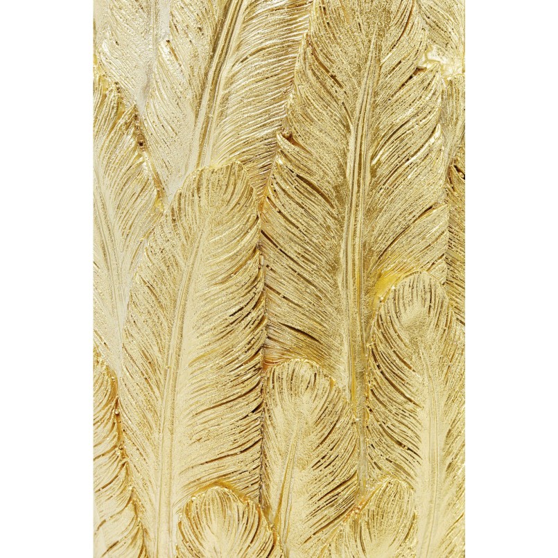 Vase Feathers doré 80cm