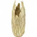 Vase plumes dorées XL 80cm Kare Design