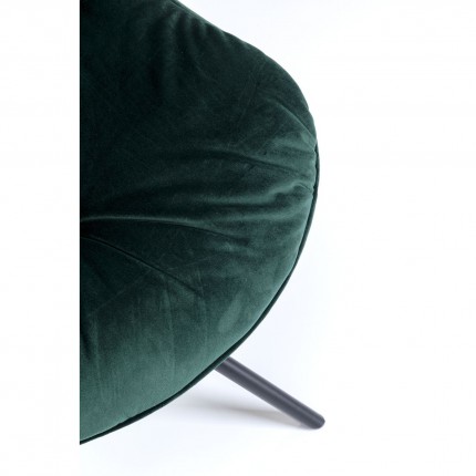 Chaise Mila velours vert Kare Design