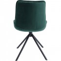 Chaise Mila velours vert Kare Design