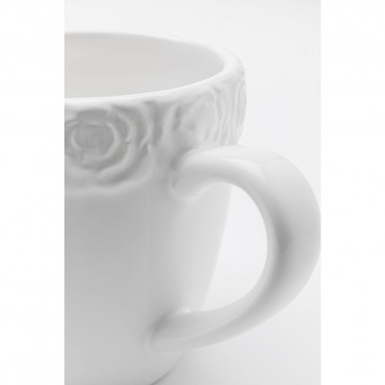 Mugs Roses blancs set de 4 Kare Design