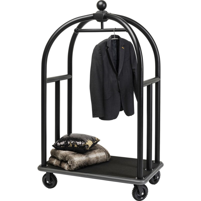 Porte-bagages VIP Vegas noir mat Kare Design