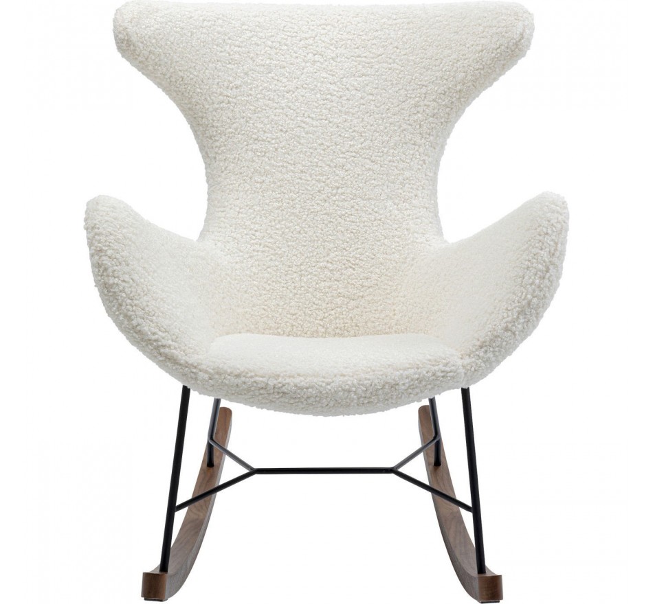 Fauteuil à bascule Balance blanc Kare Design
