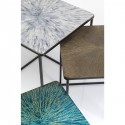 Tables d'appoint Ray carrées set de 3 Kare Design