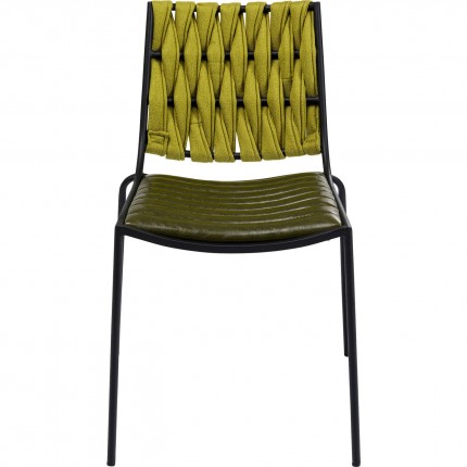 Chaise Two Face verte Kare Design