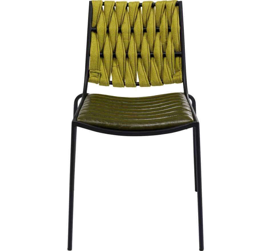 Chaise Two Face verte Kare Design