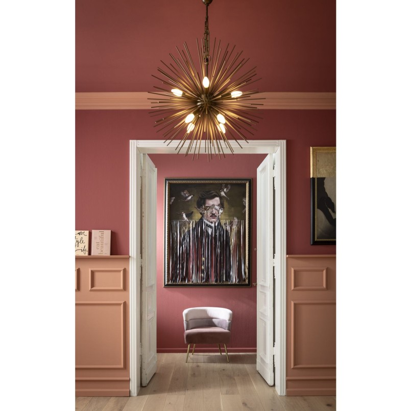 Fauteuil Sandwich mauve