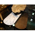Tables d'appoint Ray ovales set de 3 Kare Design