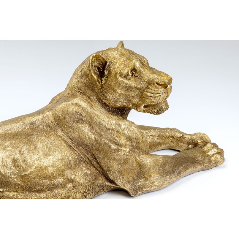 Objet décoratif Lion doré