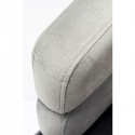 Fauteuil Sandwich velours gris Kare Design