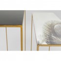 Consoles Charme palmiers set de 2 Kare Design