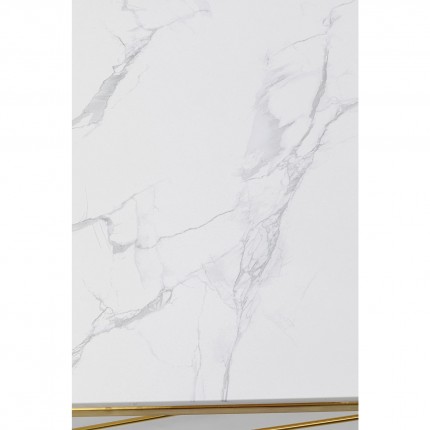 Table basse Art Marble verre 140x70cm Kare Design