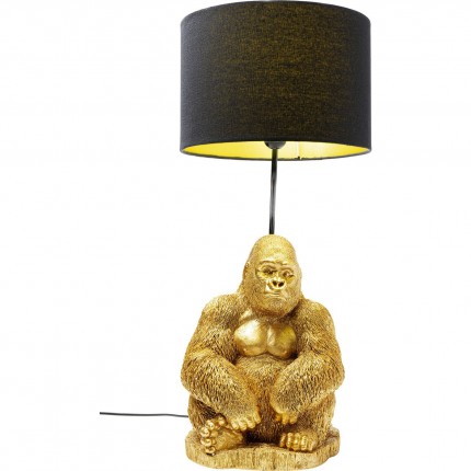 Lampe de table gorille doré Kare Design
