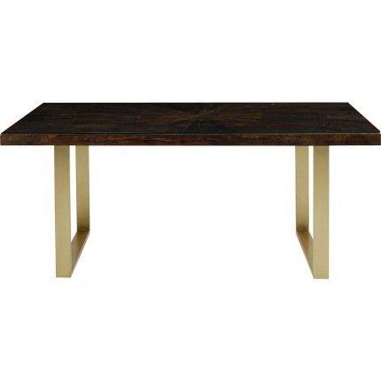 Table Conley 180x90cm pieds laiton Kare Design