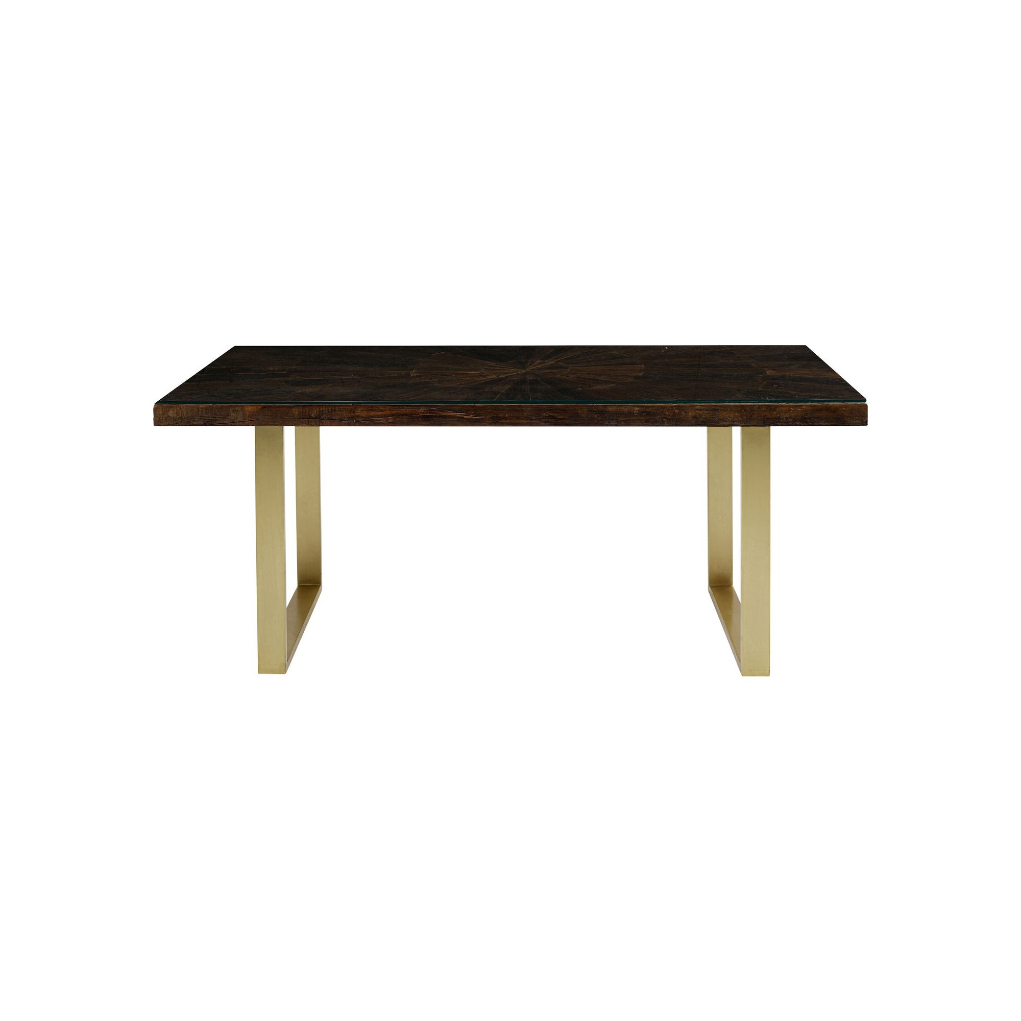 Table Conley pieds laiton 180x90cm Kare Design