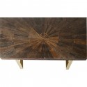 Table Conley pieds laiton 180x90cm Kare Design