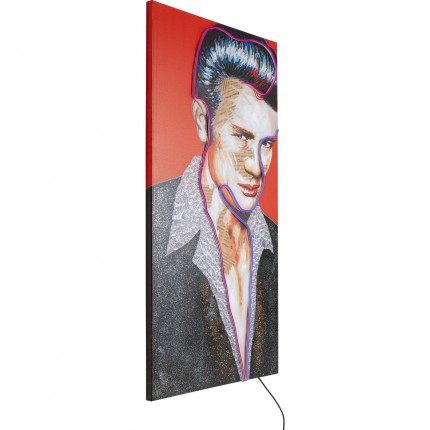 Tableau Touched Idol James Neon 80x160cm Kare Design