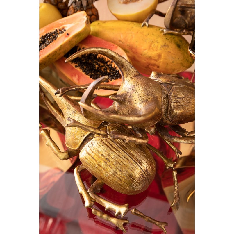 Wall Decoration Atlas Beetle Gold Kare Design