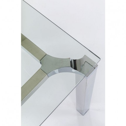 Bureau d'angle en verre Lorenco Kare Design