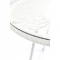 Table d'appoint Acapulco blanche Kare Design