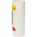 Vase Art Face Colore 33cm Kare Design