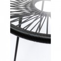 Table d'appoint Acapulco noire Kare Design