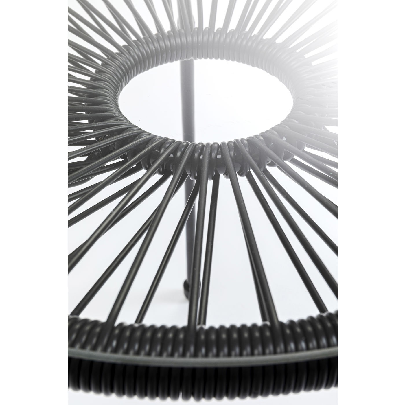 Table d'appoint Acapulco Mono noire Kare Design