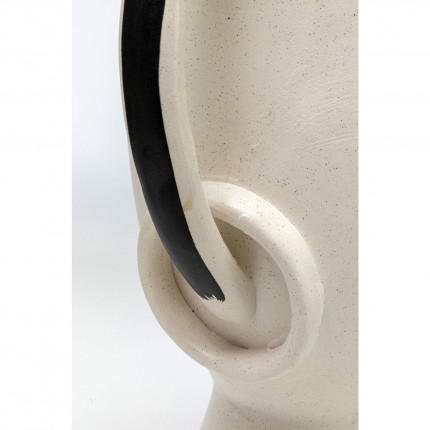 Vase Face Pot 30cm Kare Design