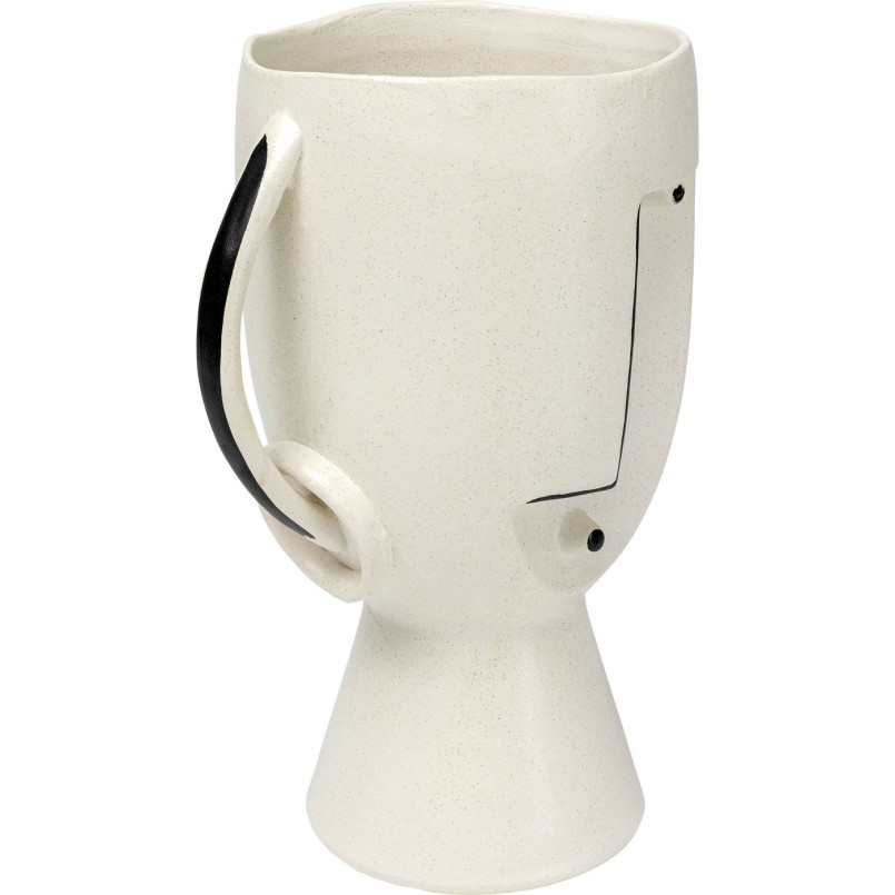 Vase Face Pot 30cm Kare Design