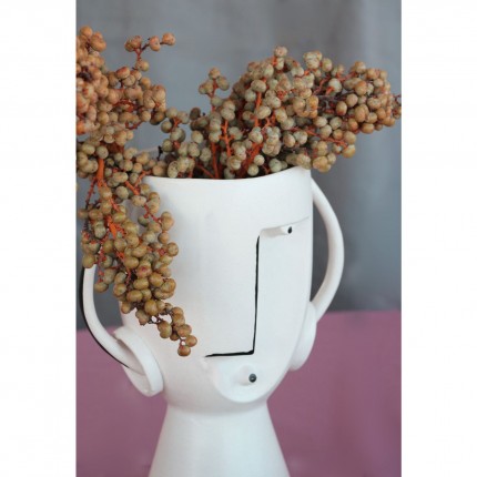 Vase Face Pot 30cm Kare Design