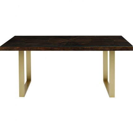 Table Conley pieds laiton 160x80cm Kare Design