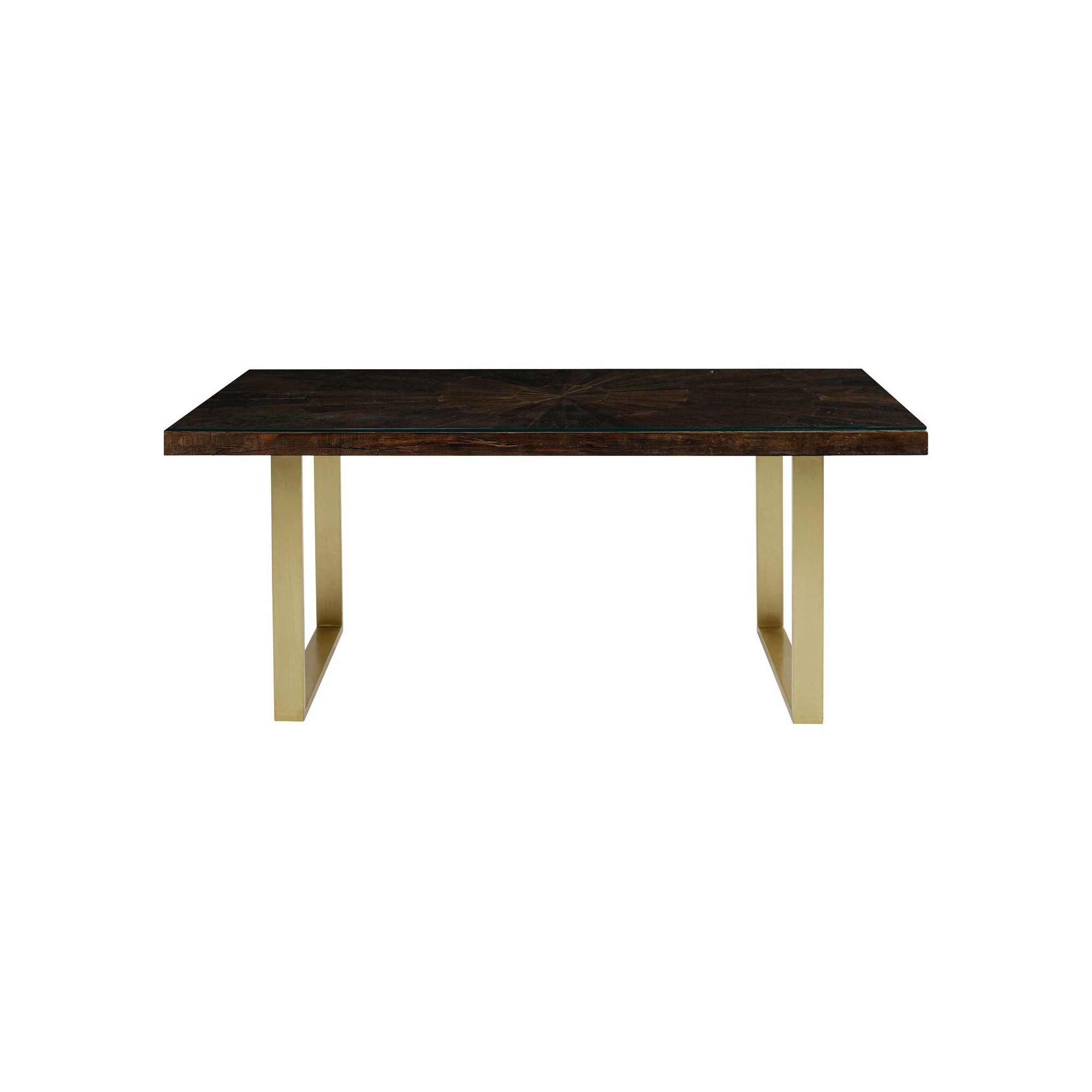 Table Conley pieds laiton 160x80cm Kare Design