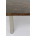 Table Conley pieds argentés 180x90cm Kare Design