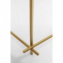 Table d'appoint Mystic Pentagon grise 52cm Kare Design