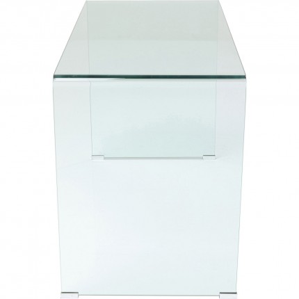 Bureau Visible Clear Club 125x60cm Kare Design