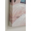Tableau flamants roses jungle 92x122cm Kare Design