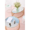 Table basse Wire laiton 80cm Kare Design