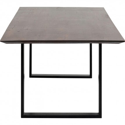 Table Symphony noyer noire 200x100cm Kare Design