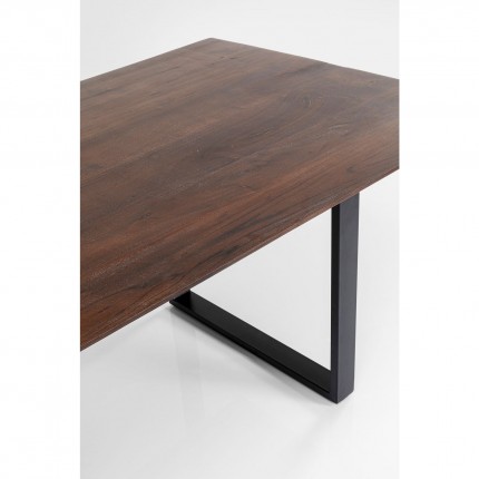 Table Symphony noyer noire 200x100cm Kare Design