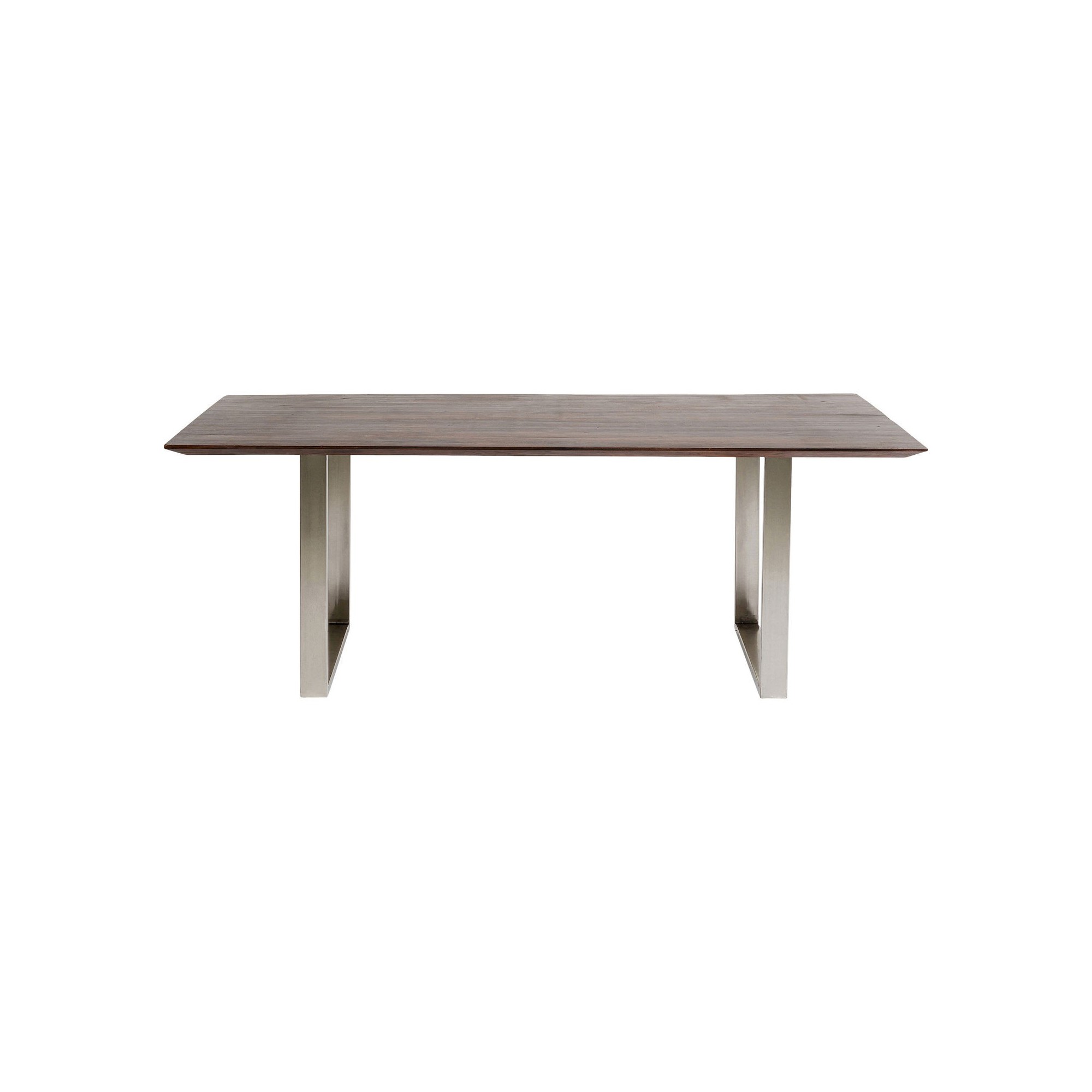 Table Symphony Walnut Chrome 180x90cm Kare Design