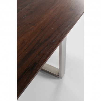 Table Symphony 180x90cm walnut chrome Kare Design