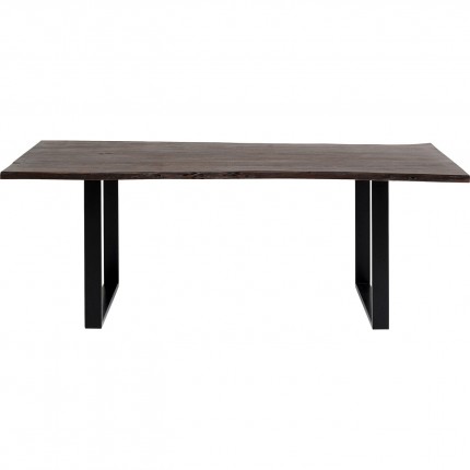 Table Harmony noyer noire 200x100cm Kare Design