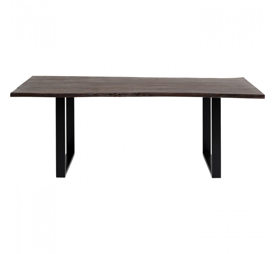 Table Harmony noyer noire 200x100cm Kare Design